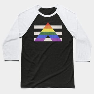 Lgbt gay pride ally flag lgbt ally Baseball T-Shirt